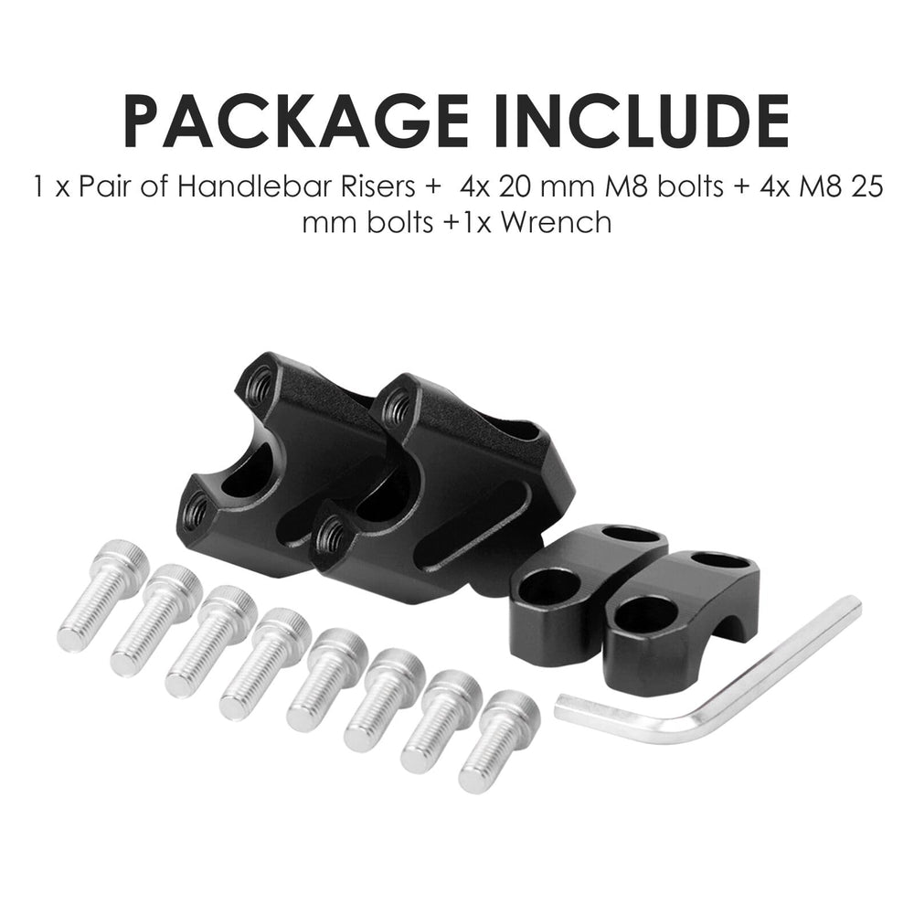 Feiteplus compatible with ATV, dirt bike, and motorcycle handlebars