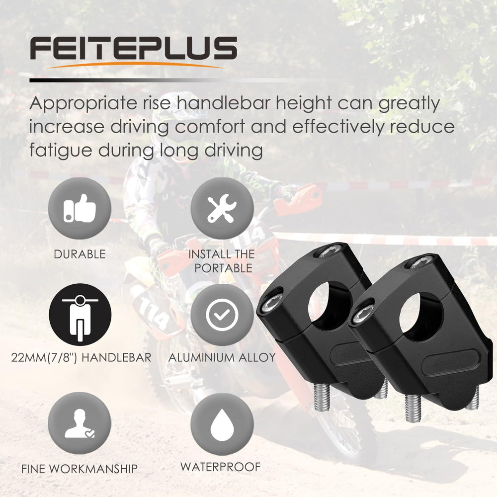 Feiteplus extended rise of 38 mm for a taller, more comfortable stance