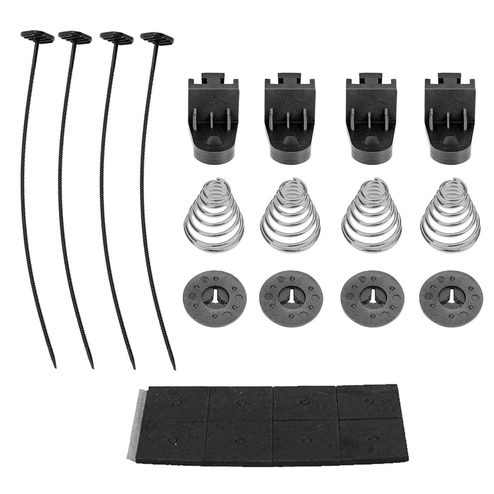 Fekuar 6-inch slim fan in a hot rod setup highlighting space efficiency