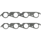 Fel-Pro 1412 exhaust manifold gasket set in box ready for installation.
