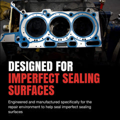 Fel-Pro 26423PT coating technology closeup highlighting heat resistance.