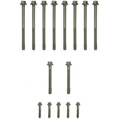 Fel-Pro ES 72173 engine cylinder head bolt set packaging highlights durable, OE-grade sealing materials.