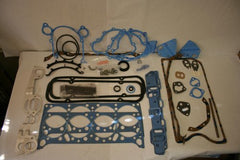 Close-up of Fel-Pro gasket components for Camaro engine rebuild and sealing