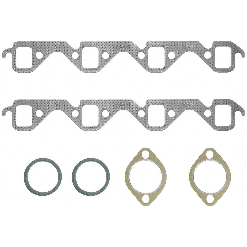 Fel-Pro MS 90000 exhaust manifold gasket set for Ford F-150 installation, ensures precise seal.