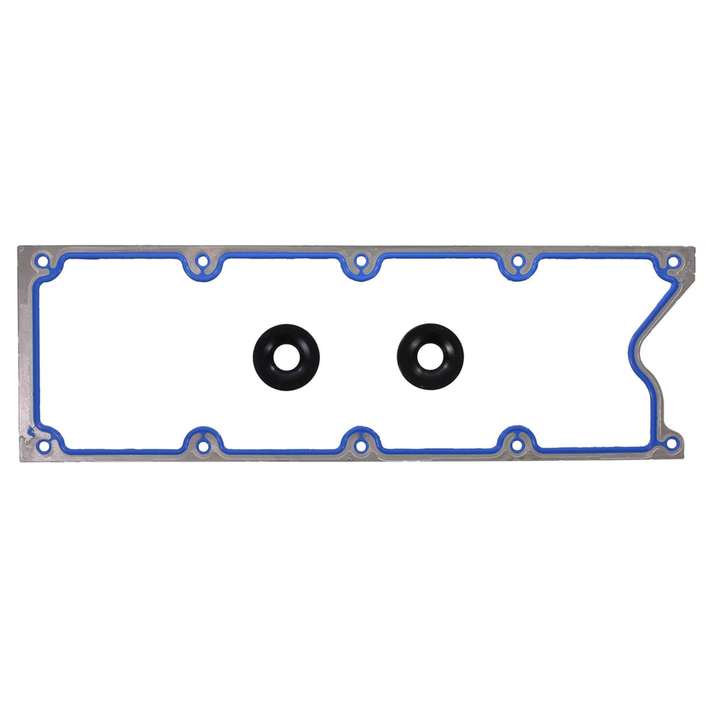 Fel-Pro MS 92465 gasket set on engine valley cover for durable seal and GM repair reliability.