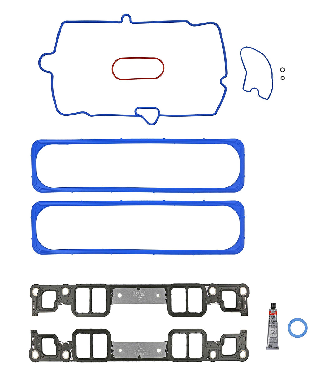 Fel-Pro MS 98000 T engine intake gasket set packaging designed for reliable sealing