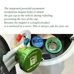 Felisbieti aluminum cap with hard anodized finish resists rust.
