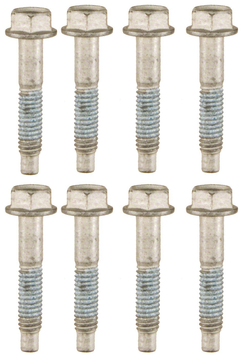 Fel-Pro ES 72224 bolt set close-up, highlighting durable construction for engine repair.