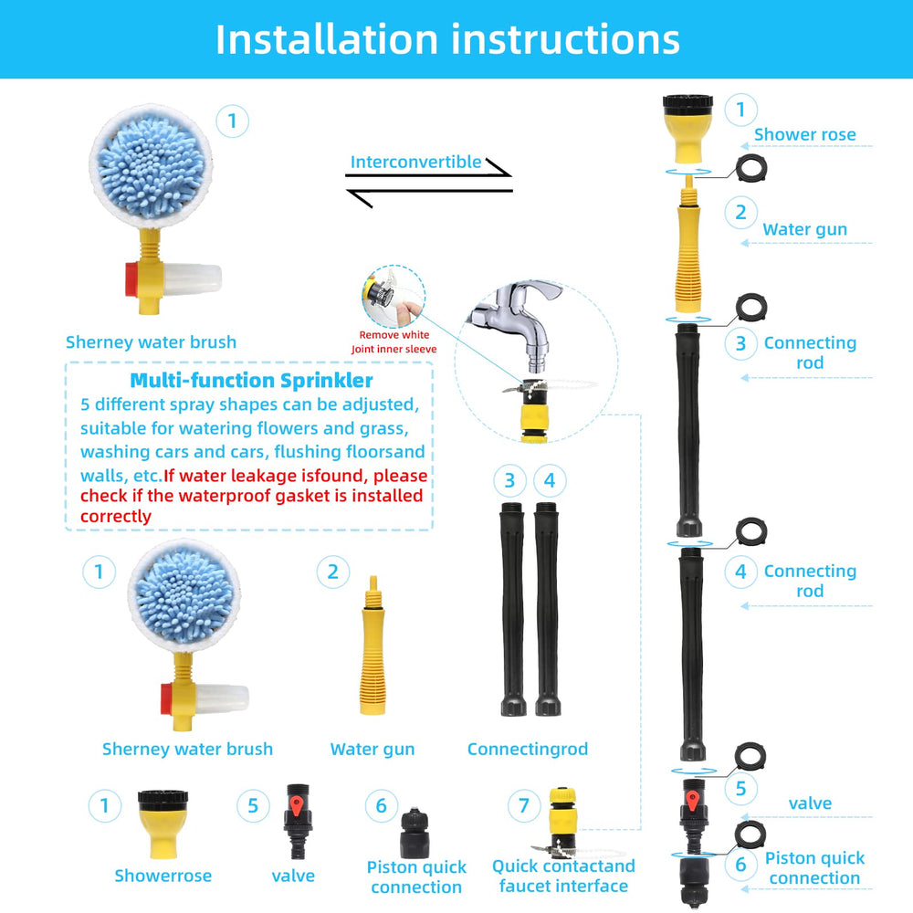 FEMBW long-reach cleaning tool extends up to 47 inches