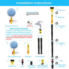 FEMBW long-reach cleaning tool extends up to 47 inches