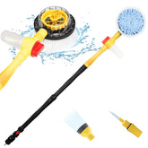 FEMBW rotating car wash brush with long handle for easier reach
