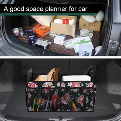 Femuar versatile car storage for groceries, tools, and gear
