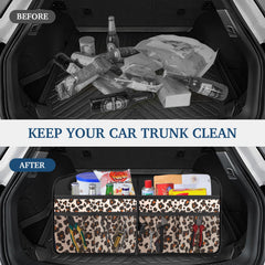 Femuar car organizer fits SUVs, sedans, trucks and vans