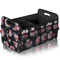 Femuar car trunk organizer 72L capacity showcasing roomy trunk cargo