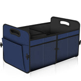 Femuar car trunk organizer with 72L capacity keeps cargo organized on trips.