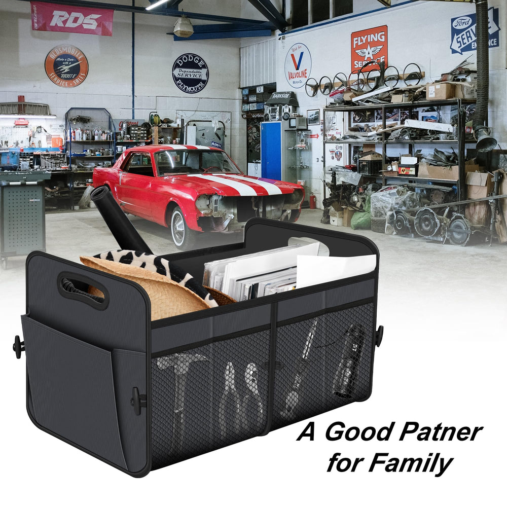 Femuar durable bottom panel supports heavy gear during travel.