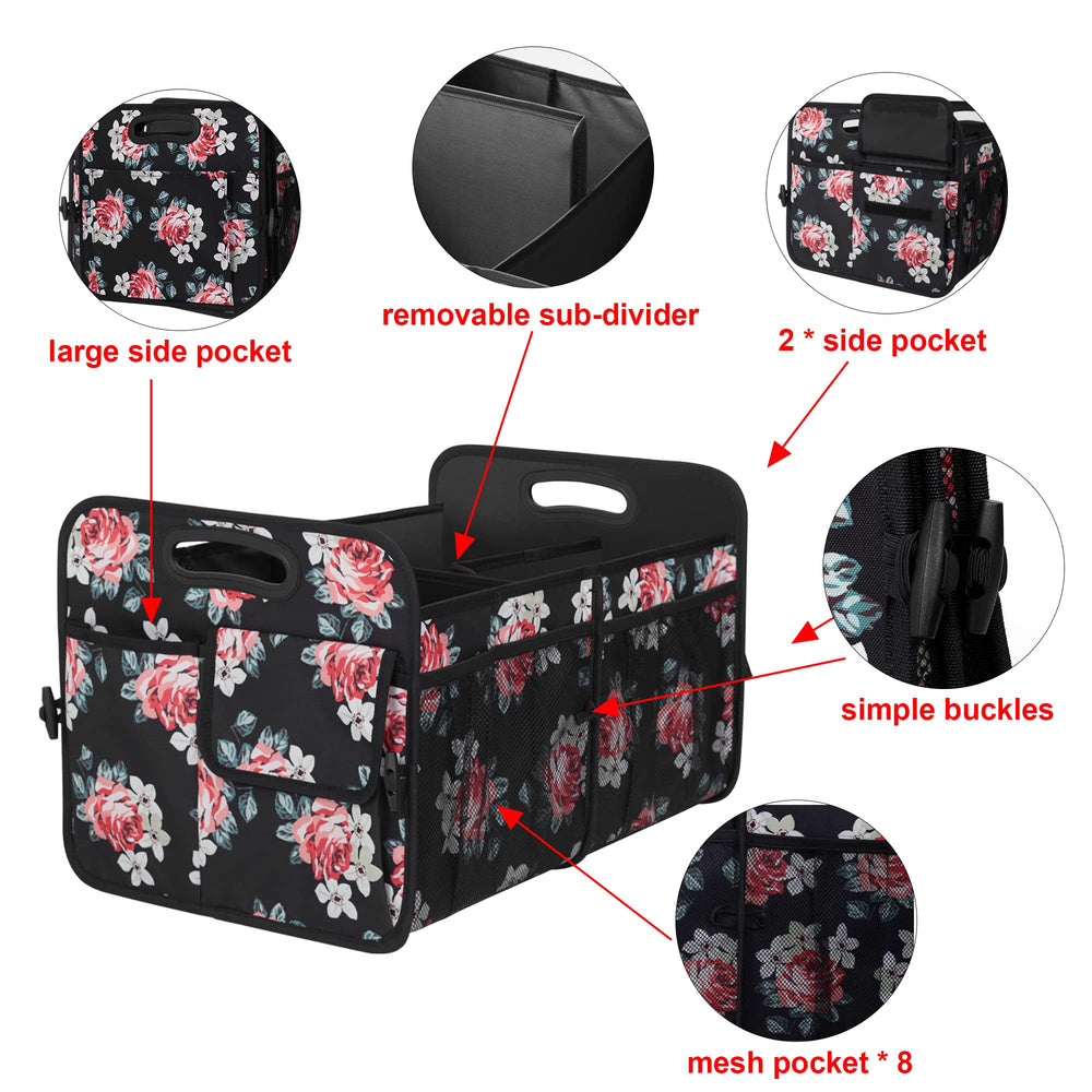 Femuar fits SUVs, trucks, and sedans for universal storage