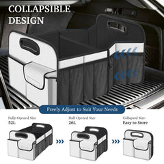 Femuar large-capacity trunk organizer accommodates bulky gear and supplies.