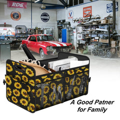 Femuar 11-pocket trunk organizer keeping small items within reach.