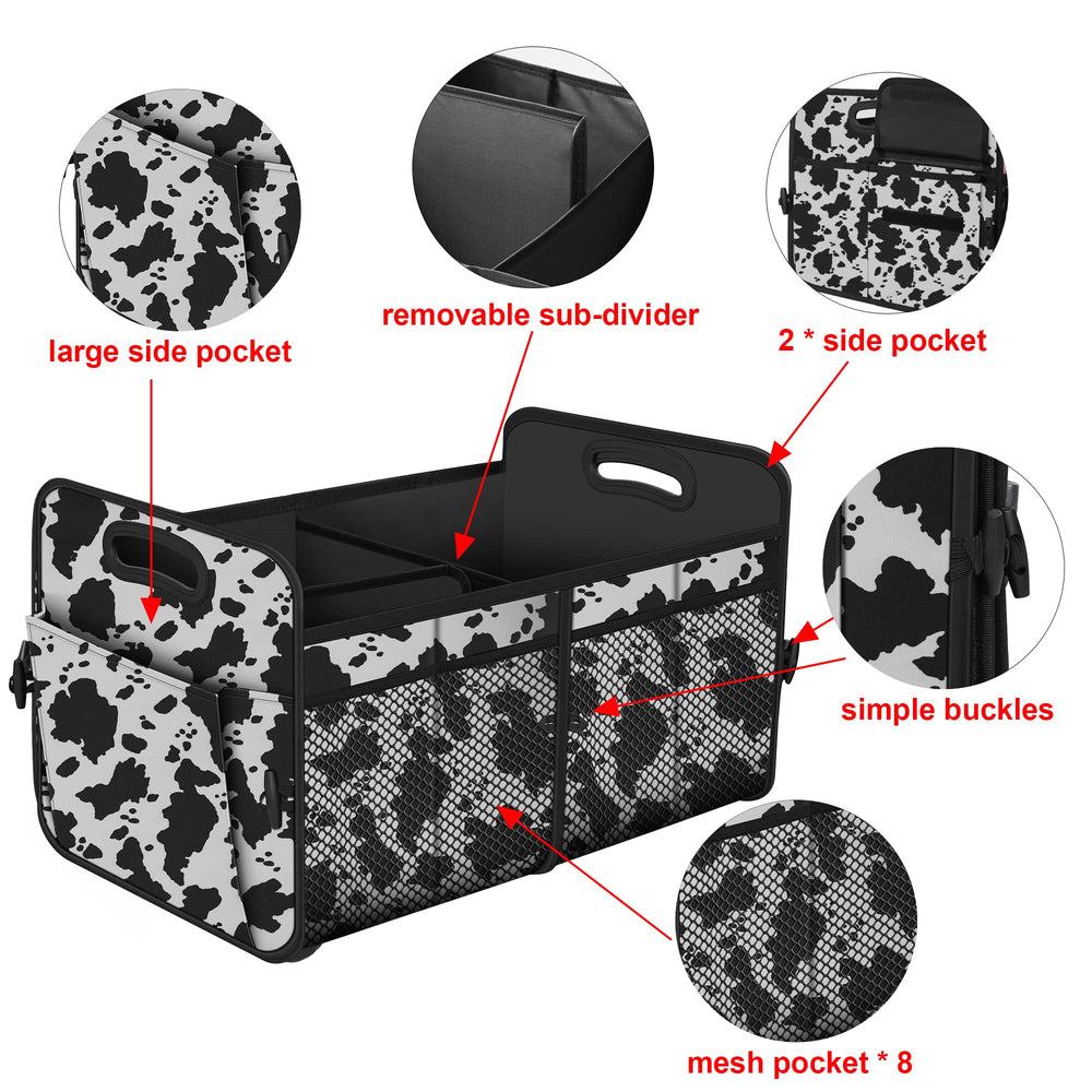 Femuar 11 pockets organize tools, toys, groceries, and travel essentials.