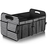 Femuar trunk organizer 72L capacity keeps trunk organized and clutter-free.