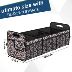 Femuar 600D waterproof fabric trunk organizer protecting groceries