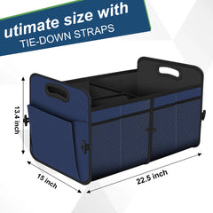 Femuar trunk organizer with waterproof bottom protects belongings from spills.
