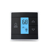 Fenglesha 3316250.712 RV thermostat with blue display for clear visibility.