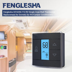 Fenglesha 3316250.712 capacitive-touch control offers smooth button-free operation.