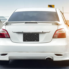 FengQuGou aluminum license plate USA-made with four holes for easy mounting.