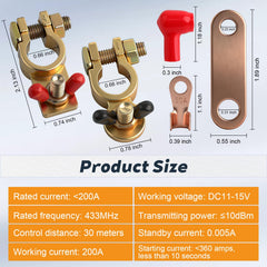 FENGWANGLI wireless kill switch in action demonstrating remote control use.
