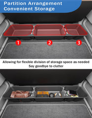 FengYu detachable-toolbox style under-seat storage maximizes cargo space.
