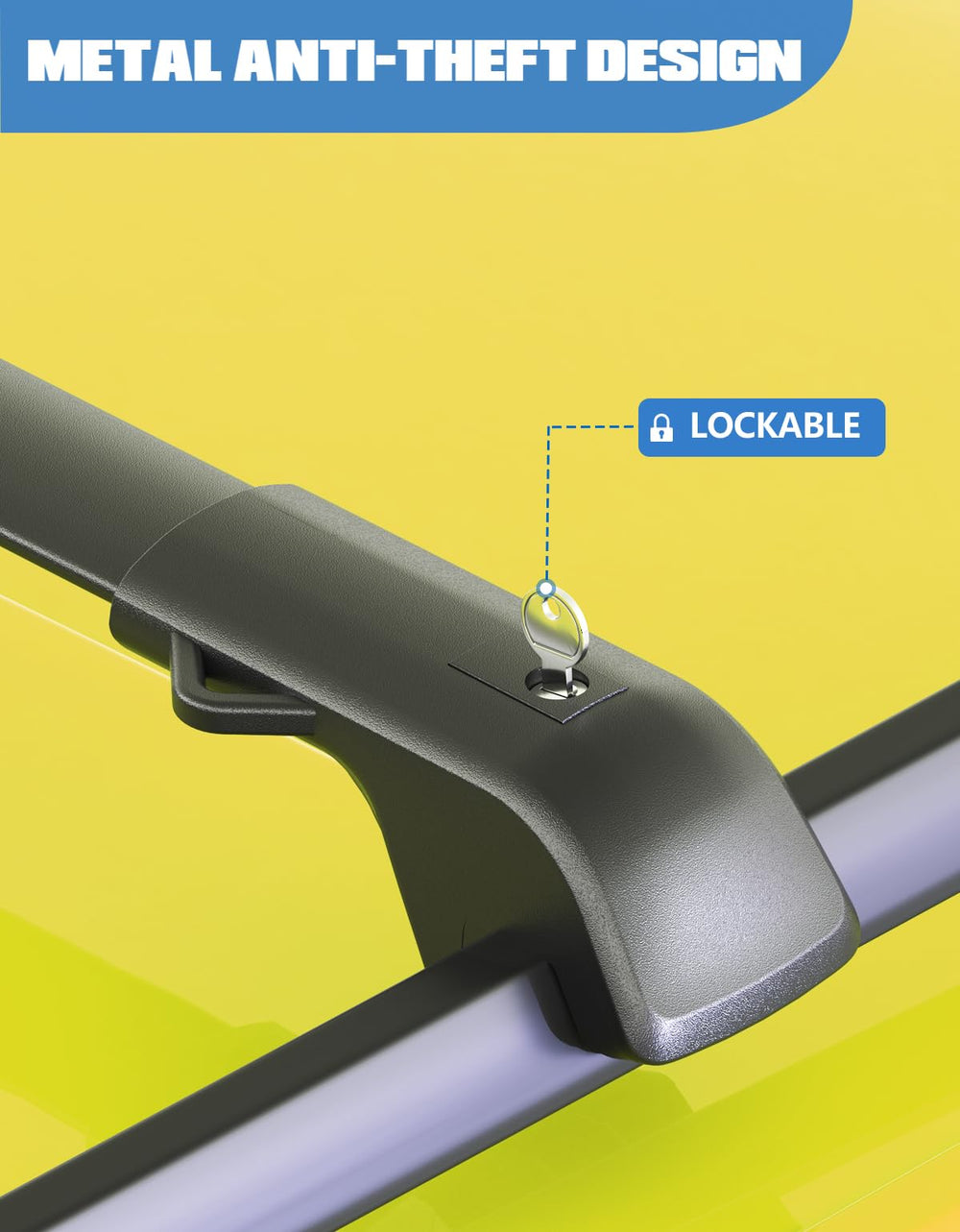 FengYu easy installation mounting on Kia Carnival rails