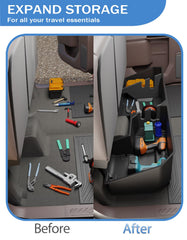Waterproof, durable FengYu storage box ready for tools or camping gear in truck.