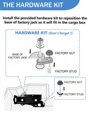 Removable toolbox-style FengYu storage box design for quick access and flexible storage.