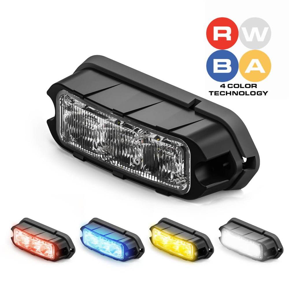 Feniex Quad Q3 with 12 high-brightness LEDs delivers strong, visible signaling.