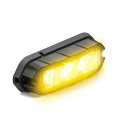 Feniex T3 surface-mount amber compact beacon providing high-visibility signaling on vehicles
