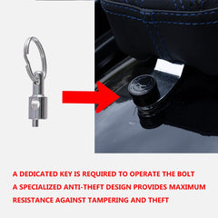 Fenrir 304 stainless steel bolts resist rust and withstand daily motorcycle vibration.