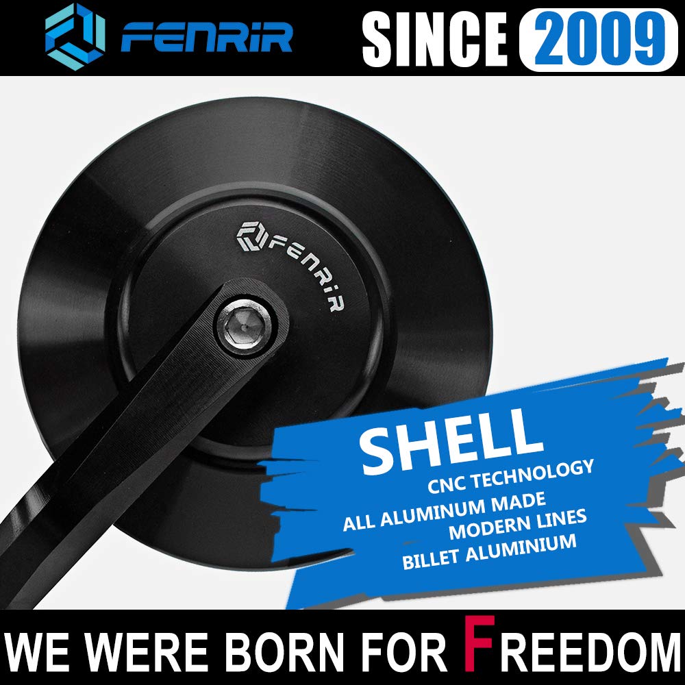 FENRIR mirror pair packaged for left and right twin installation