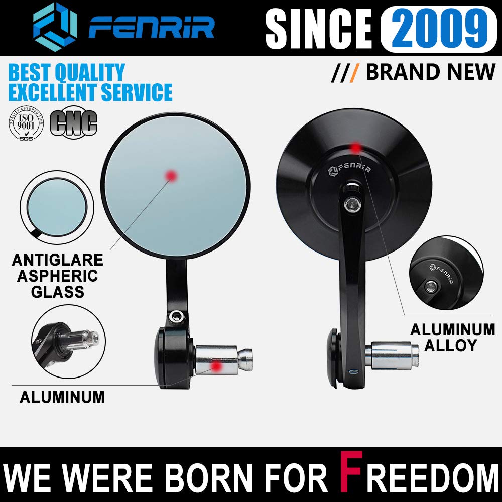 FENRIR CNC aluminum body with black coating delivers durable, vibration-resistant performance