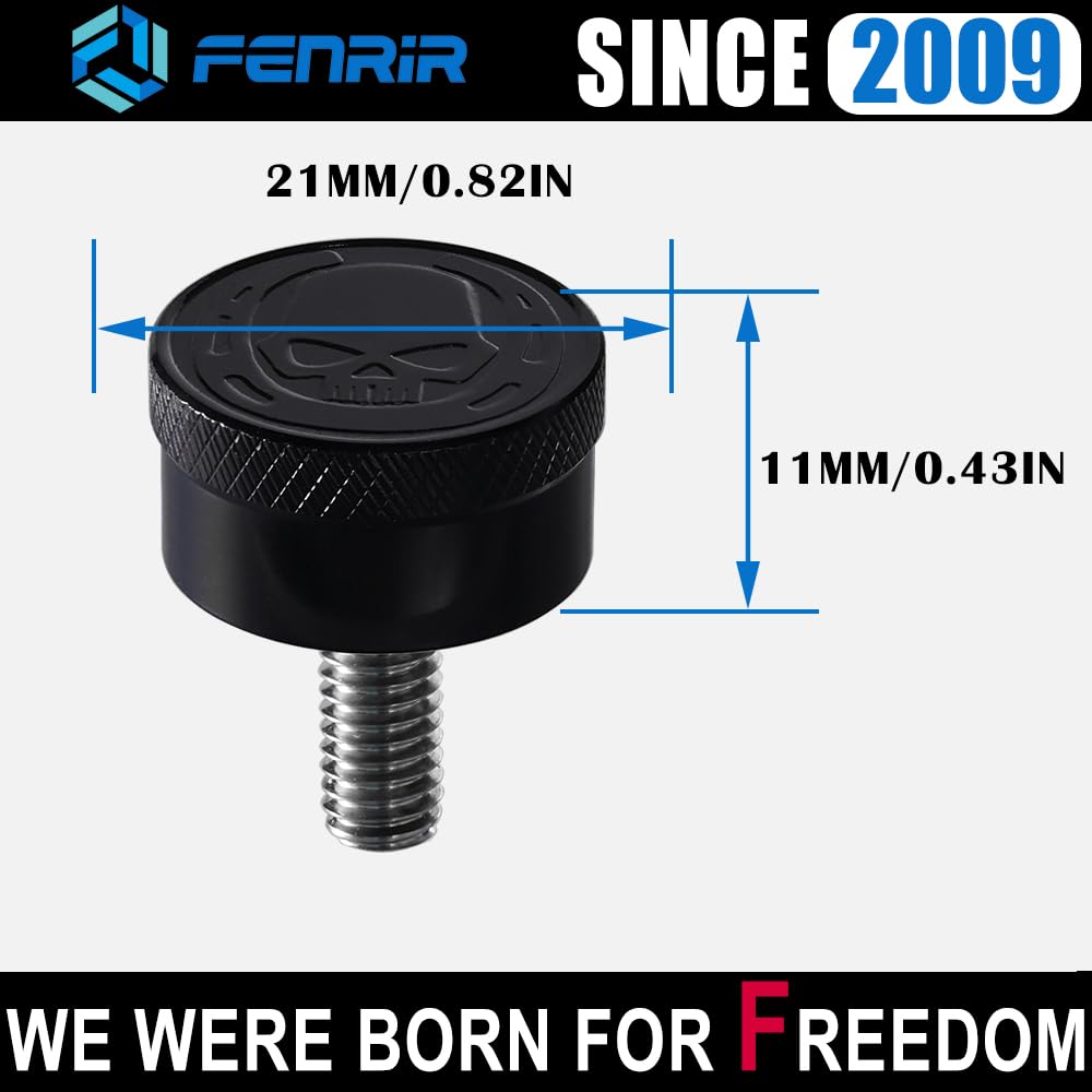 Fenrir Harley compatibility chart showing fitment from 1997 to present across multiple models.