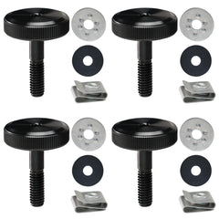 Fenrir saddlebag locks kit for Harley touring, complete assembly.