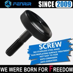Fenrir saddlebag security design protects against theft and accidental opening.