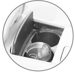 F.e.s.s ashtray can fits in cup holders on boats, bikes, cars