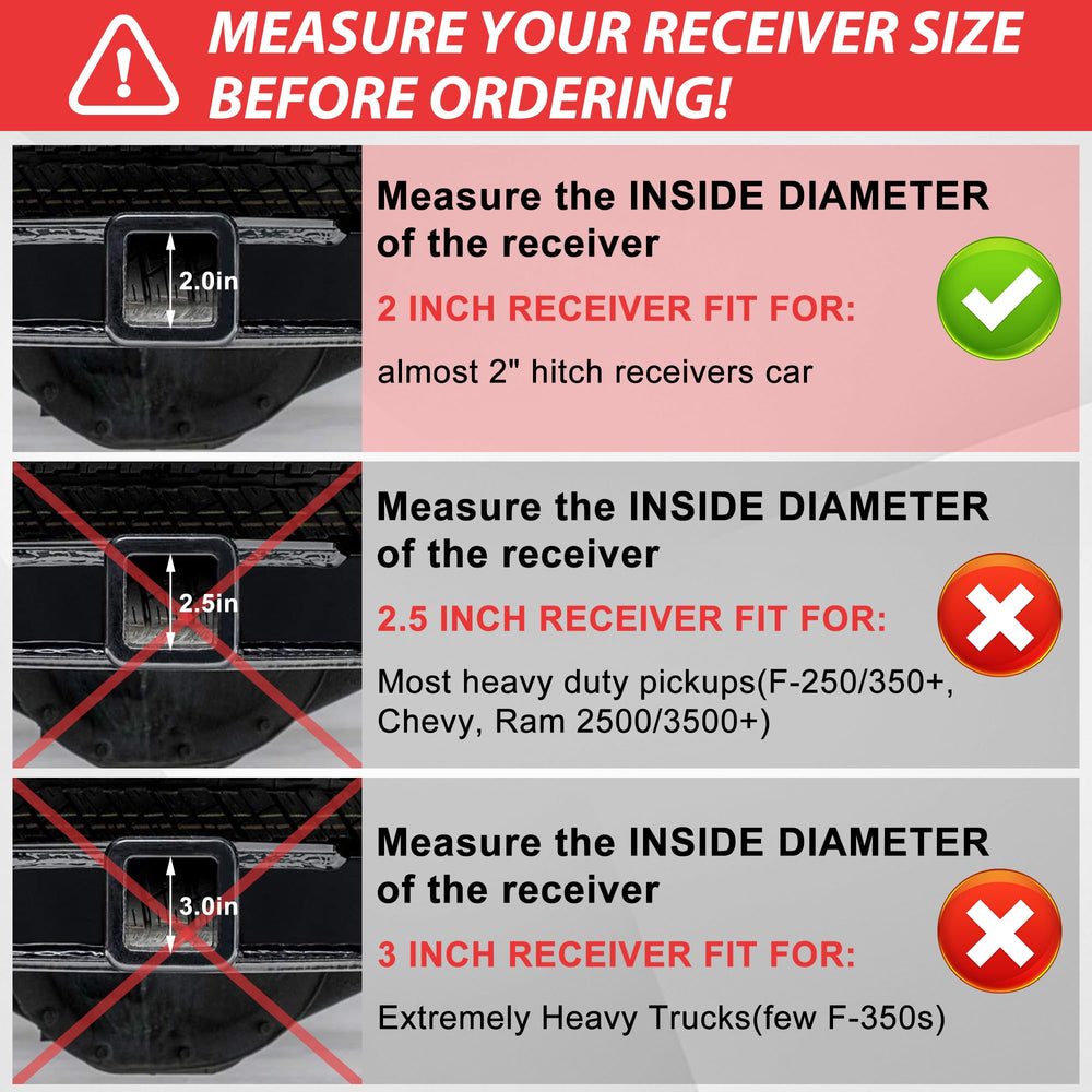 Fetechmate seamless 2in connection reduces hitch wobble