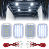FetonAuto transit cargo lights assembly improves interior visibility in Ford Transit