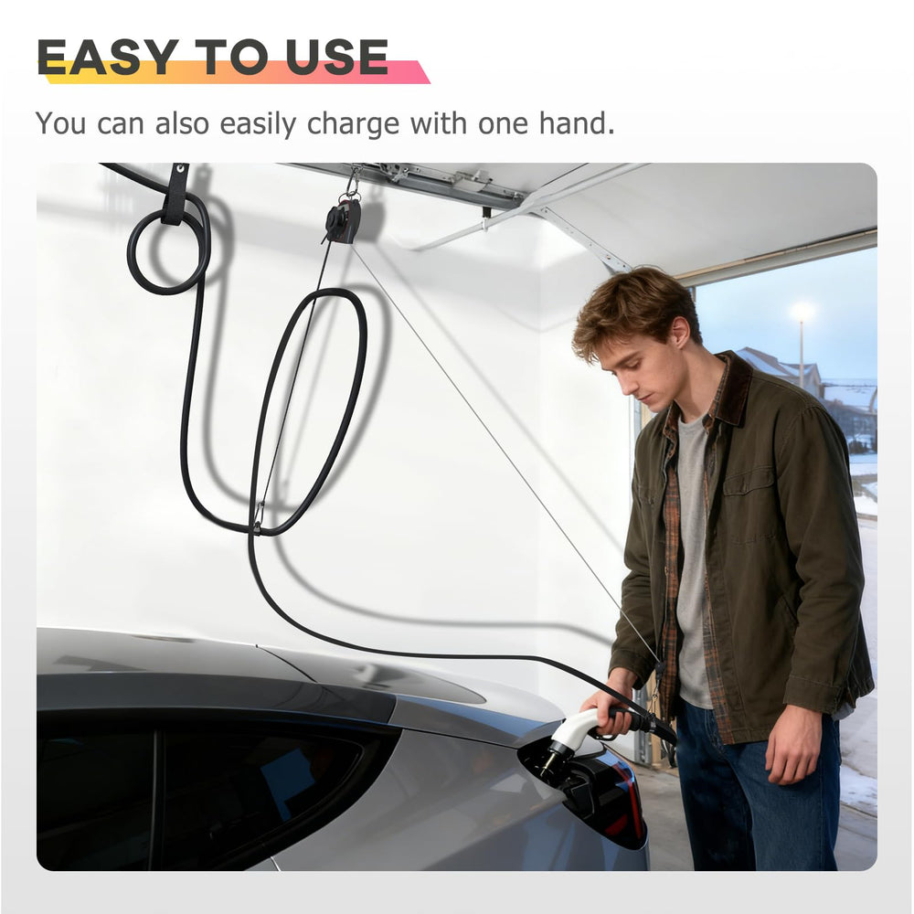 FETUSI cable organizer protects cables when idle and during storage.