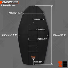 fewfuss universal dirt bike seat cover ideal for motorcross and enduro riding