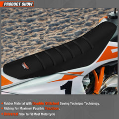 fewfuss universal dirt bike seat cover keeps seat protected and clean