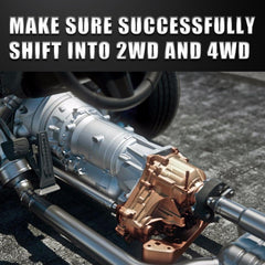 Fexhull transfer case motor packaging includes ready-to-install kit.
